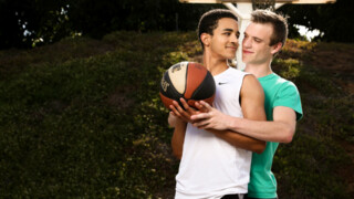 Scott Finn and Jason Reed in “Ball Boys” on NextDoorTwink
